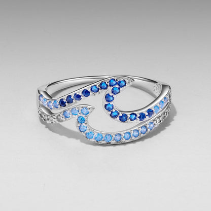 925 Sterling Silver Size 6.0 White Gold Plated CZ Ring for Women Bids.com