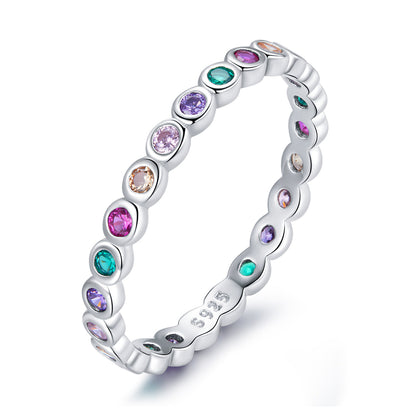 925 Sterling Silver CZ Pavé Setting Ring Size 6.0 for Women Bids.com