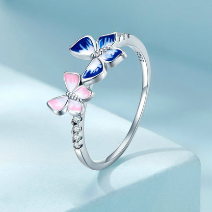 925 Sterling Silver Enamel Plated Ring Size 6 for Women Bids.com