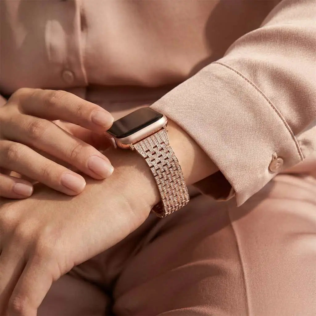 Crystal Steel Strap Anhem
