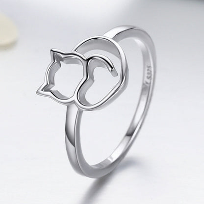 925 Sterling Silver Ring Size 5.0 with Platinum Plating for Women Bids.com