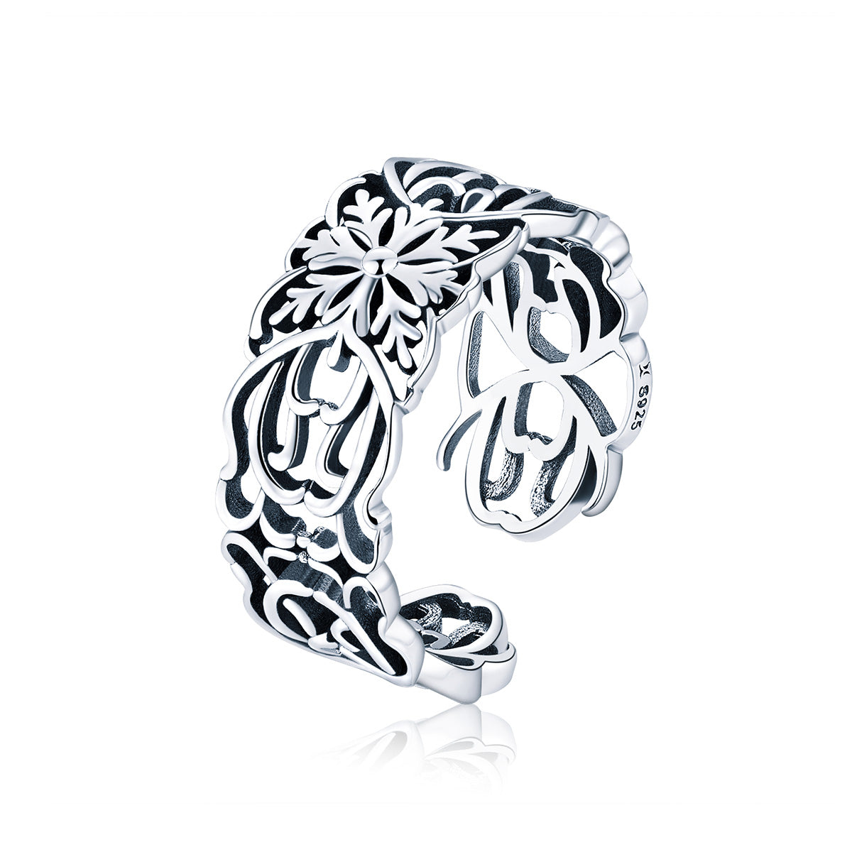 S925 Sterling Silver 0.8cm Width Ring Bids.com