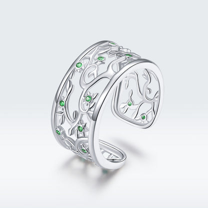 S925 Sterling Silver Pavé Setting CZ Ring Bids.com