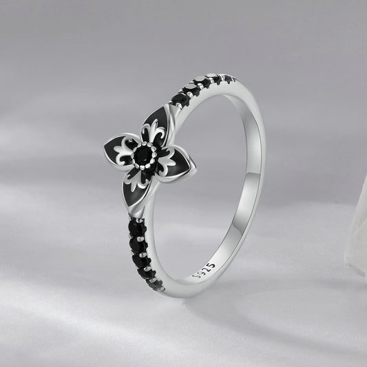 925 Sterling Silver Enamel 0.9x1.0cm Pendant Rings for Women Bids.com