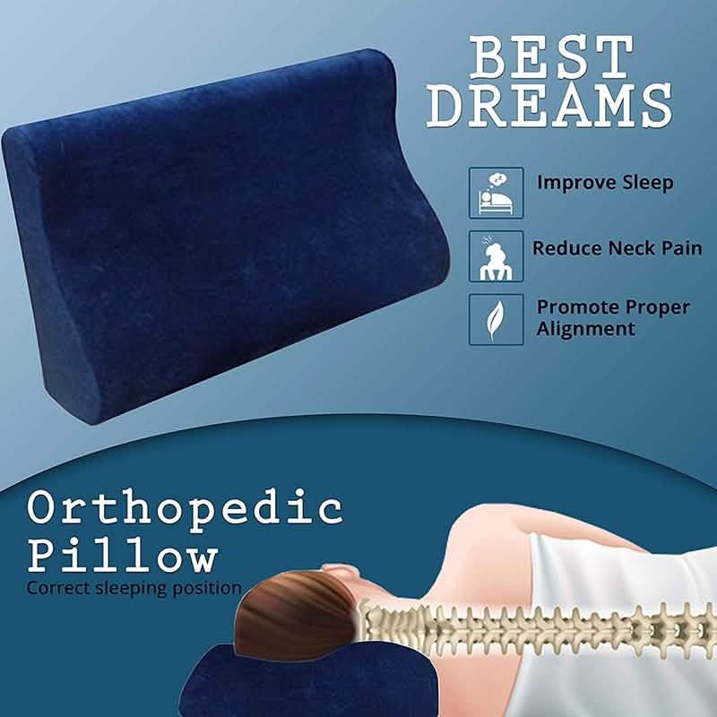 Dr. Franklyn's Contour Memory Foam Pillow DailySale