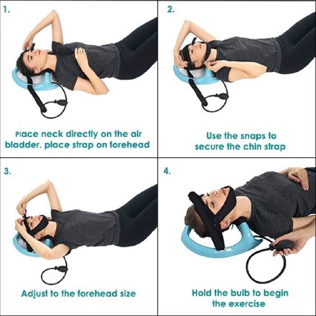 Dr. Franklyn's Posture Neck Exerciser Cervical Spine Hydrator Pump DailySale