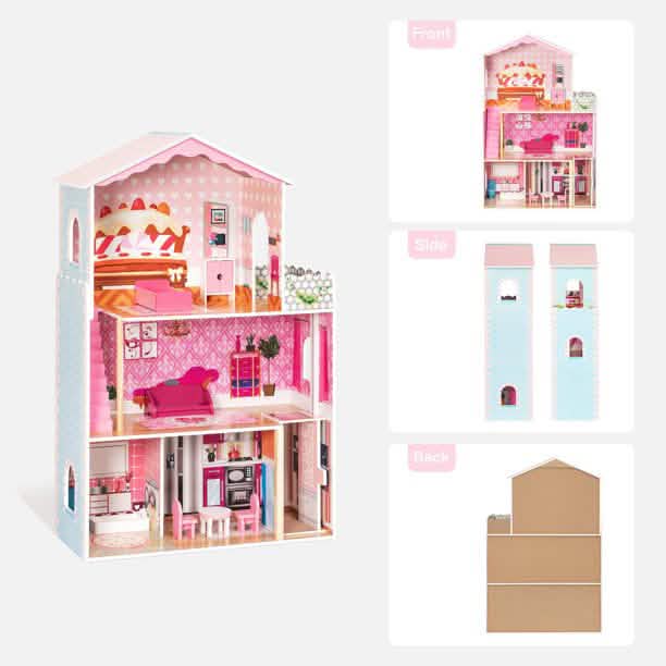 Dreamy Wooden Dollhouse DailySale