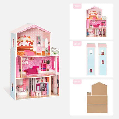 Dreamy Wooden Dollhouse DailySale
