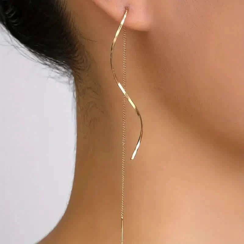 Drop Earrings Golden S Design DailySale