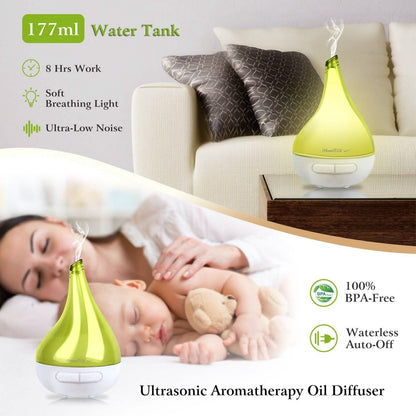 Drop-Shaped Cool Mist Humidifier DailySale