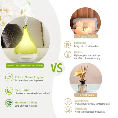 Drop-Shaped Cool Mist Humidifier DailySale