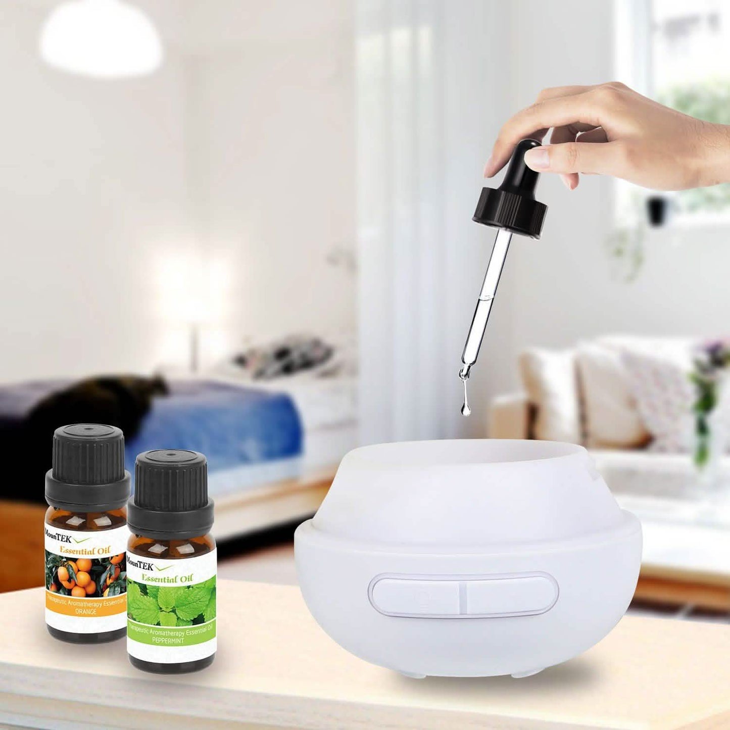 Drop-Shaped Cool Mist Humidifier DailySale