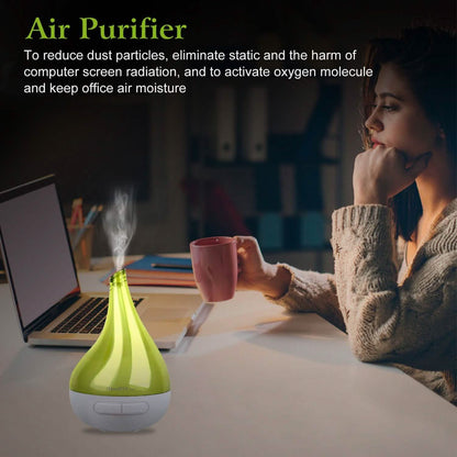Drop-Shaped Cool Mist Humidifier DailySale