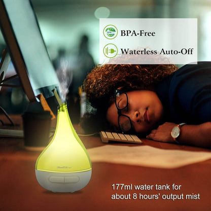 Drop-Shaped Cool Mist Humidifier DailySale