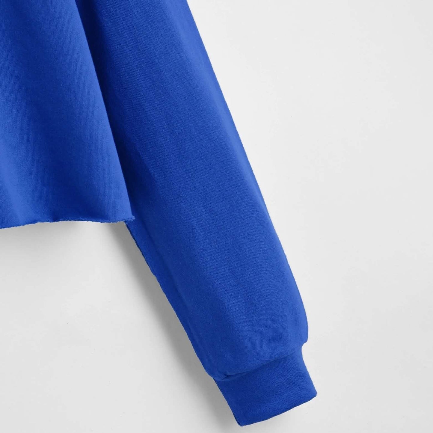 Drop Shoulder Crop Hoodie DailySale