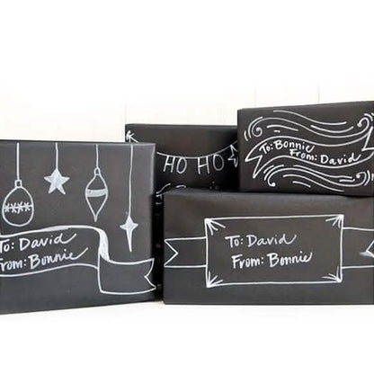 Dry-Erase 6-Ft. Whiteboard or Chalkboard Wall Decal DailySale