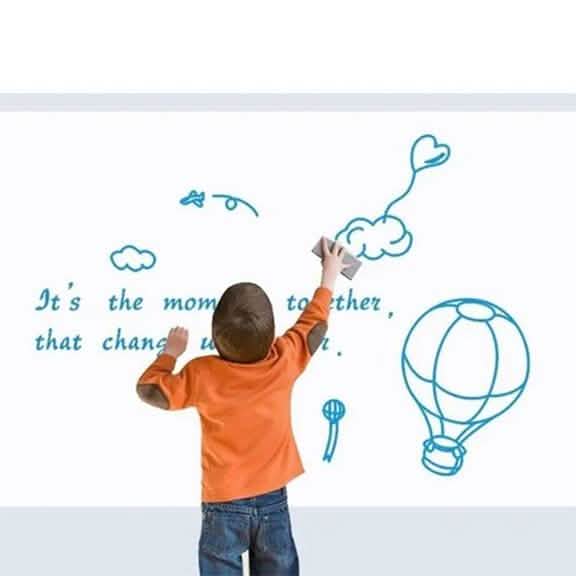 Dry-Erase 6-Ft. Whiteboard or Chalkboard Wall Decal DailySale
