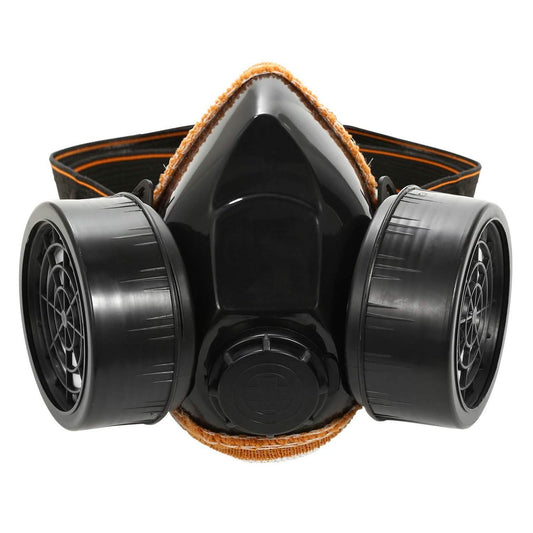 Dual Filter Cartridge Respirator Mask with Goggles DailySale