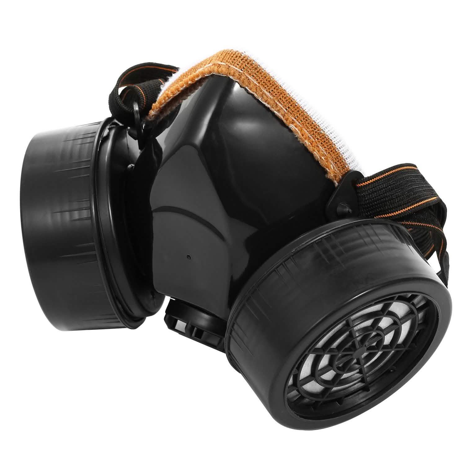 Dual Filter Cartridge Respirator Mask with Goggles DailySale