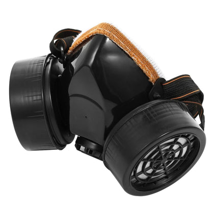 Dual Filter Cartridge Respirator Mask with Goggles DailySale