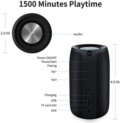 Dual Pairing Bluetooth 5.0 Speaker DailySale