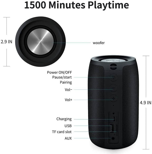 Dual Pairing Bluetooth 5.0 Speaker DailySale