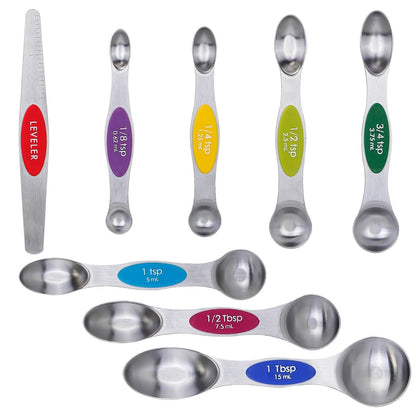 Dual Sided Magnetic Measuring Spoons DailySale