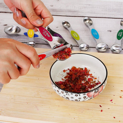 Dual Sided Magnetic Measuring Spoons DailySale