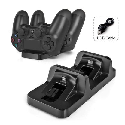 Dual USB Charging Dock Charger Station Cradle For PS4 Wireless Game Controller DailySale