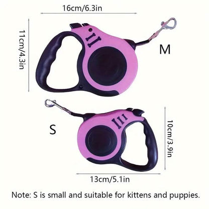 Durable Double Switch Retractable Pet Leash DailySale