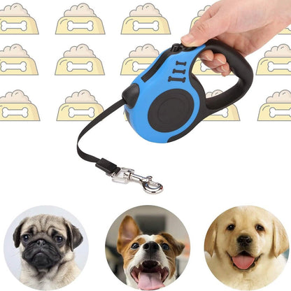 Durable Double Switch Retractable Pet Leash DailySale