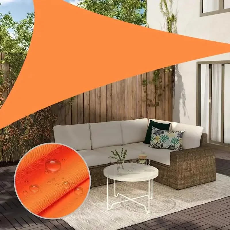 Durable Outdoor Sun Shade Sail for Terrace, Yard, Deck, and Garden - Waterproof and UV Resistant Triangle Canopy DailySale
