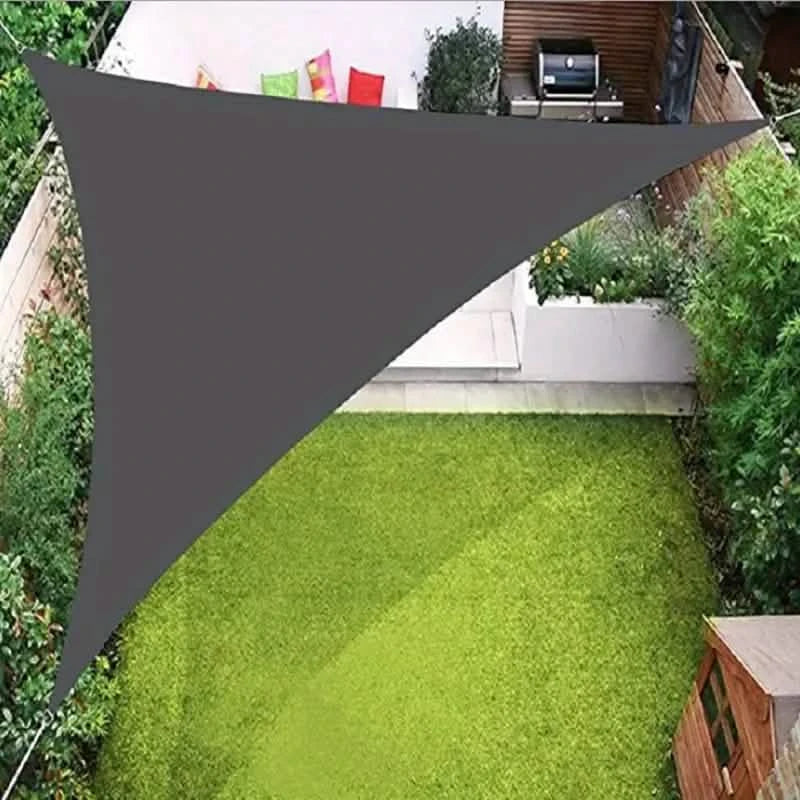 Durable Outdoor Sun Shade Sail for Terrace, Yard, Deck, and Garden - Waterproof and UV Resistant Triangle Canopy DailySale