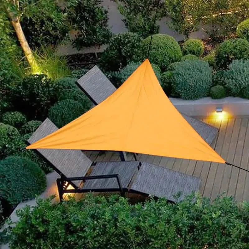 Durable Outdoor Sun Shade Sail for Terrace, Yard, Deck, and Garden - Waterproof and UV Resistant Triangle Canopy DailySale