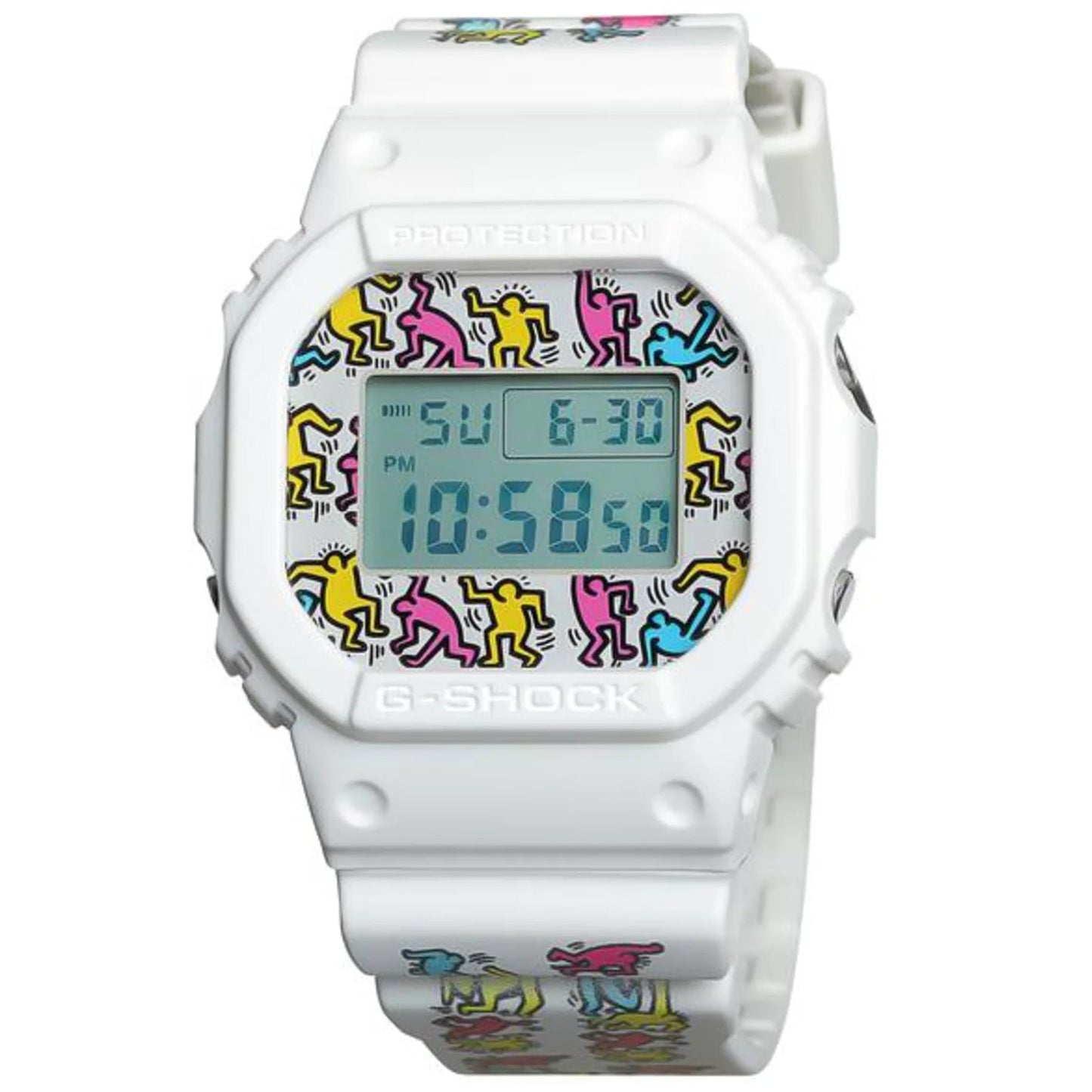 Casio Men's G-Shock x Keith Haring Series DW-5600 Bids.com