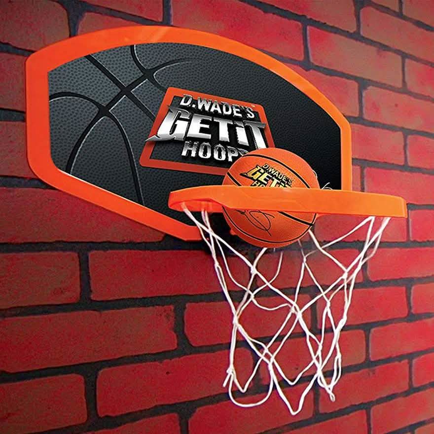 Dwayne Wade Wirelessly Connected Mini Basketball Hoop DailySale