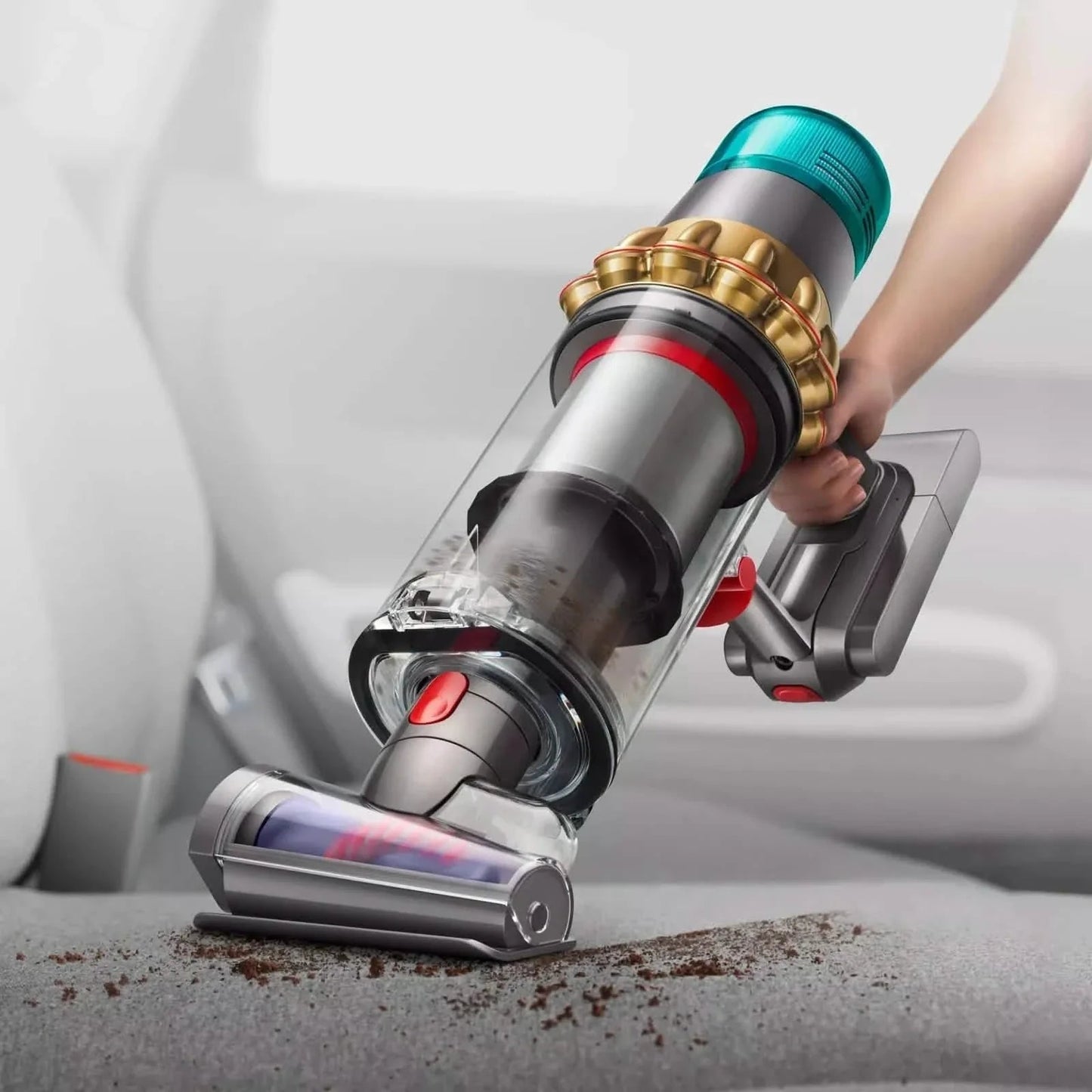 Dyson V15 Detect Absolute Stick Vacuum Cleaner HEPA Filtration - Gold (447294-01) DailySale