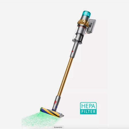 Dyson V15 Detect Absolute Stick Vacuum Cleaner HEPA Filtration - Gold (447294-01) DailySale