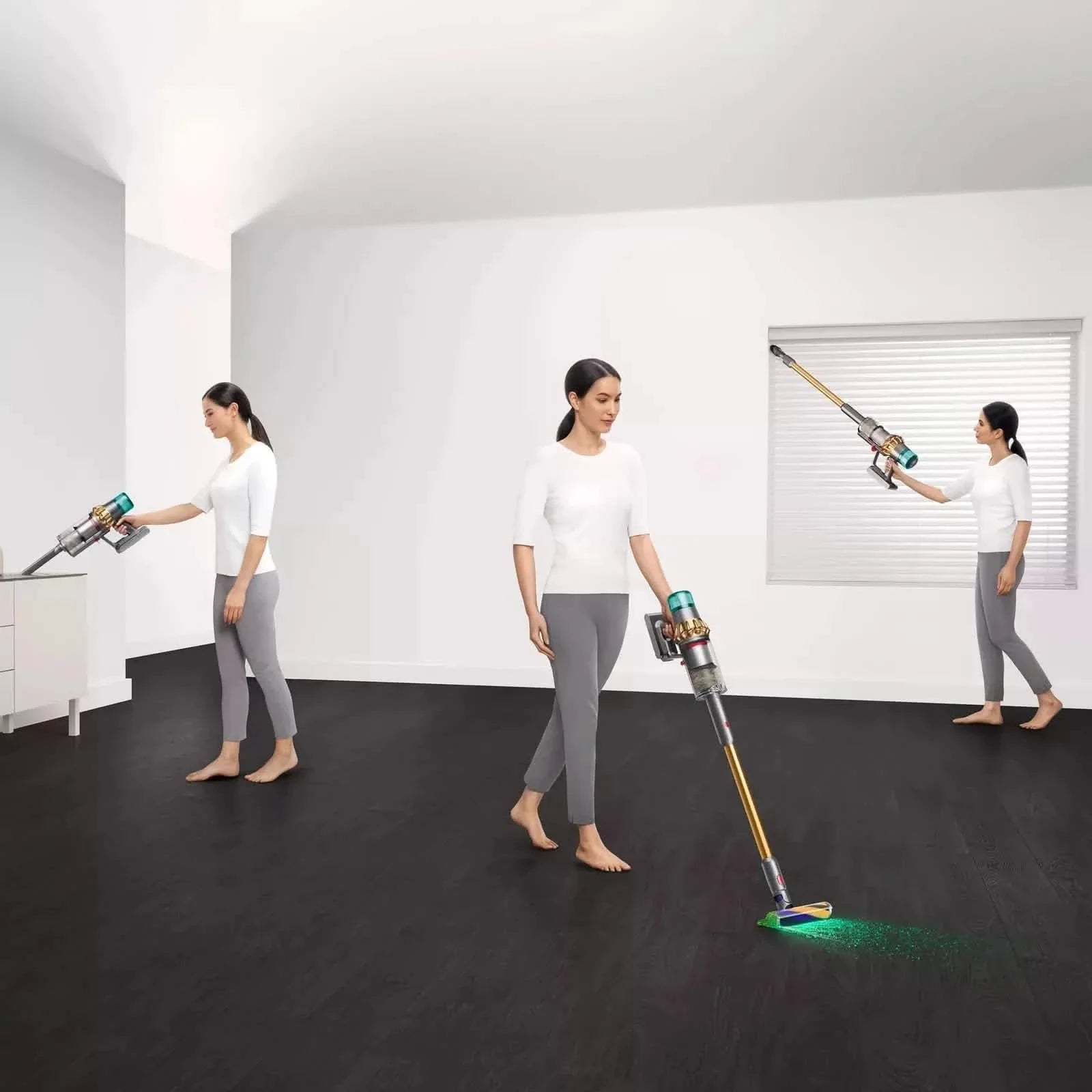 Dyson V15 Detect Absolute Stick Vacuum Cleaner HEPA Filtration - Gold (447294-01) DailySale