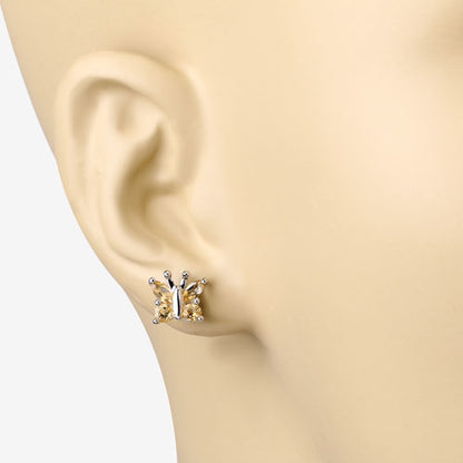 0.88 Carat Genuine Citrine .925 Sterling Silver Earrings Bids.com
