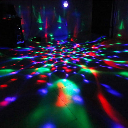 E27 3W Rotating RGB LED Light Bulb DailySale