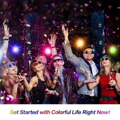 E27 RGB LED Light Bulb 16 Color Changing Magic RGBW Colorful Remote Control Lamp DailySale