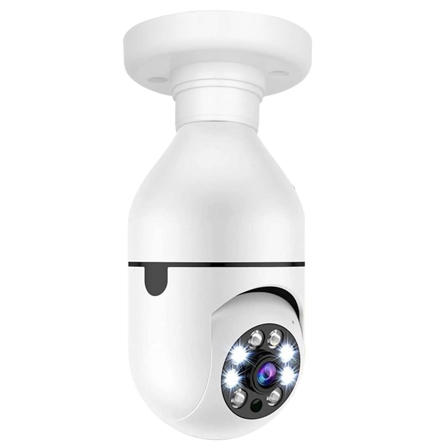 E27 WiFi Bulb Camera 1080P FHD WiFi IP Pan Tilt Security Surveillance Camera DailySale