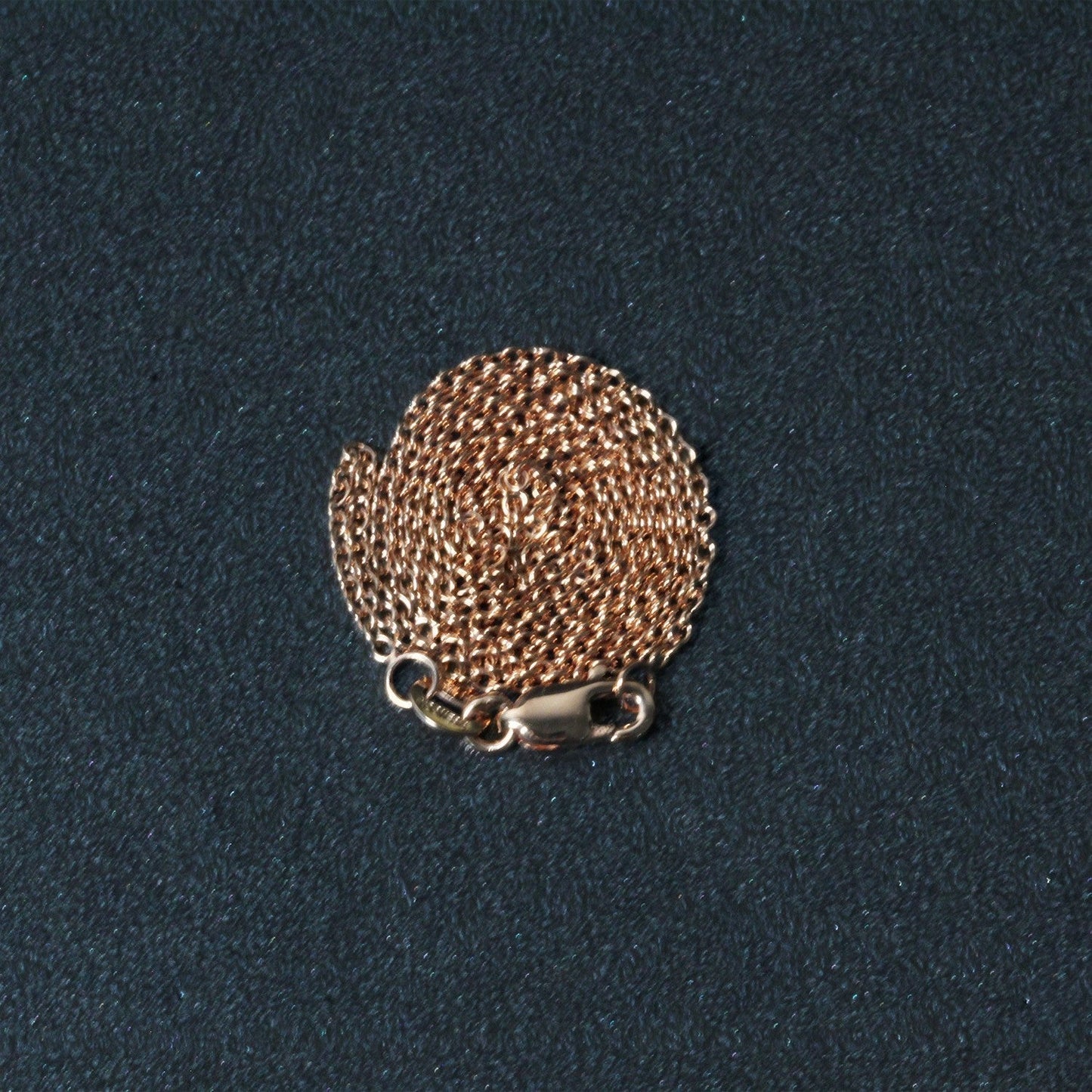 14k Rose Gold Round Cable Link Chain (1.25 mm) Bids.com