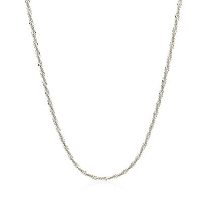 Sterling Silver 1.5mm Adjustable Sparkle Chain Bids.com
