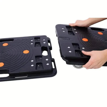 2-Pieces: Moving Dolly, Heavy Duty Furniture Rolling Mover DailySale