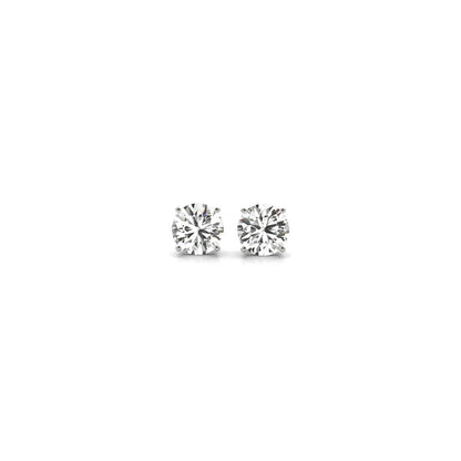 1/2 cttw Lab Grown Round Diamond Stud Earrings 14k White Gold (G/VS2) Bids.com