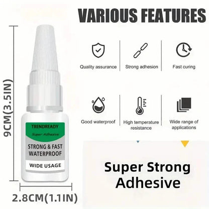 2-Pack: Super Glue – Fast-Drying, Waterproof, Multi-Surface DailySale