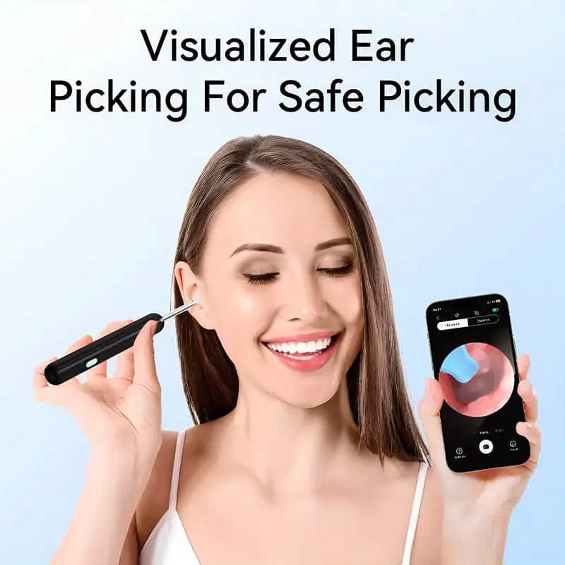 Ear Wax Removal Kit with Camera, Light and 6 Ear Spoons DailySale