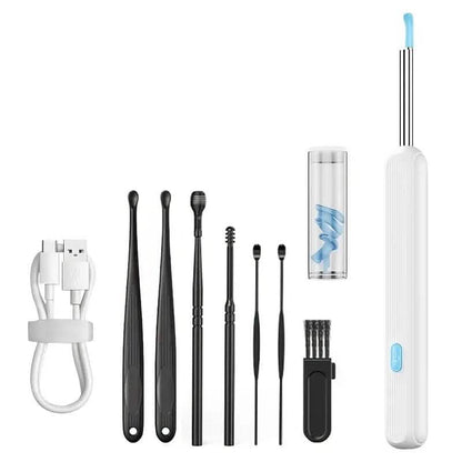 Ear Wax Removal Kit with Camera, Light and 6 Ear Spoons DailySale